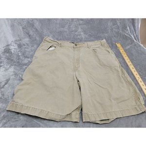 Levis Shorts Mens 38 Beige Vintage Silvertab‎ Canvas Work Wear